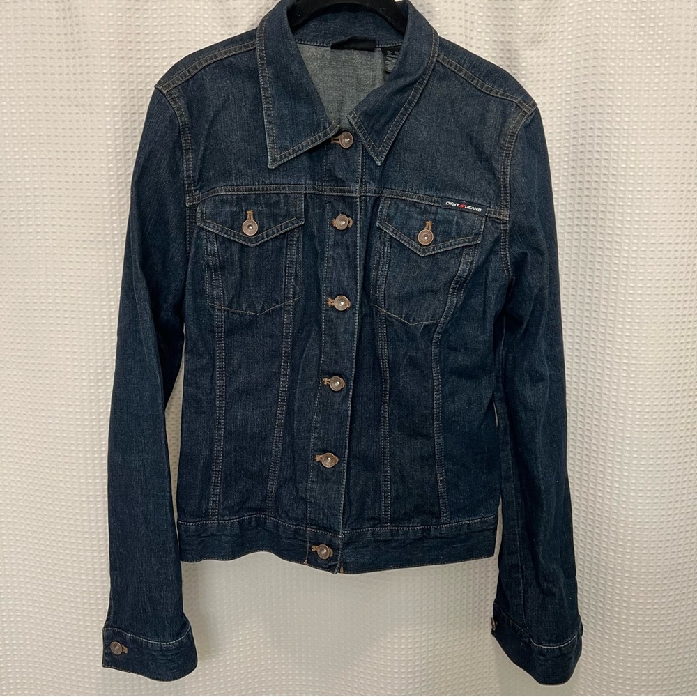DKNY Dark Blue Jean Jacket